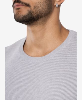 Men's Ribbed Crew Neck Sweater