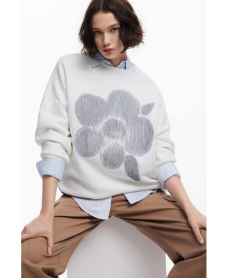 Women's Floral print sweatshirt