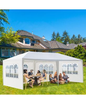 Outdoor Party Tent with 4 Removable Sidewalls for Versatile Event Spaces