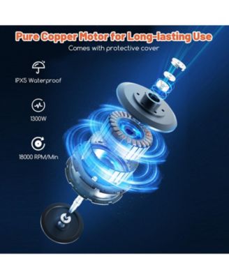 2400 PSI High Pressure Cleaner Machine Electric Pressure Washer with 4 Wheels