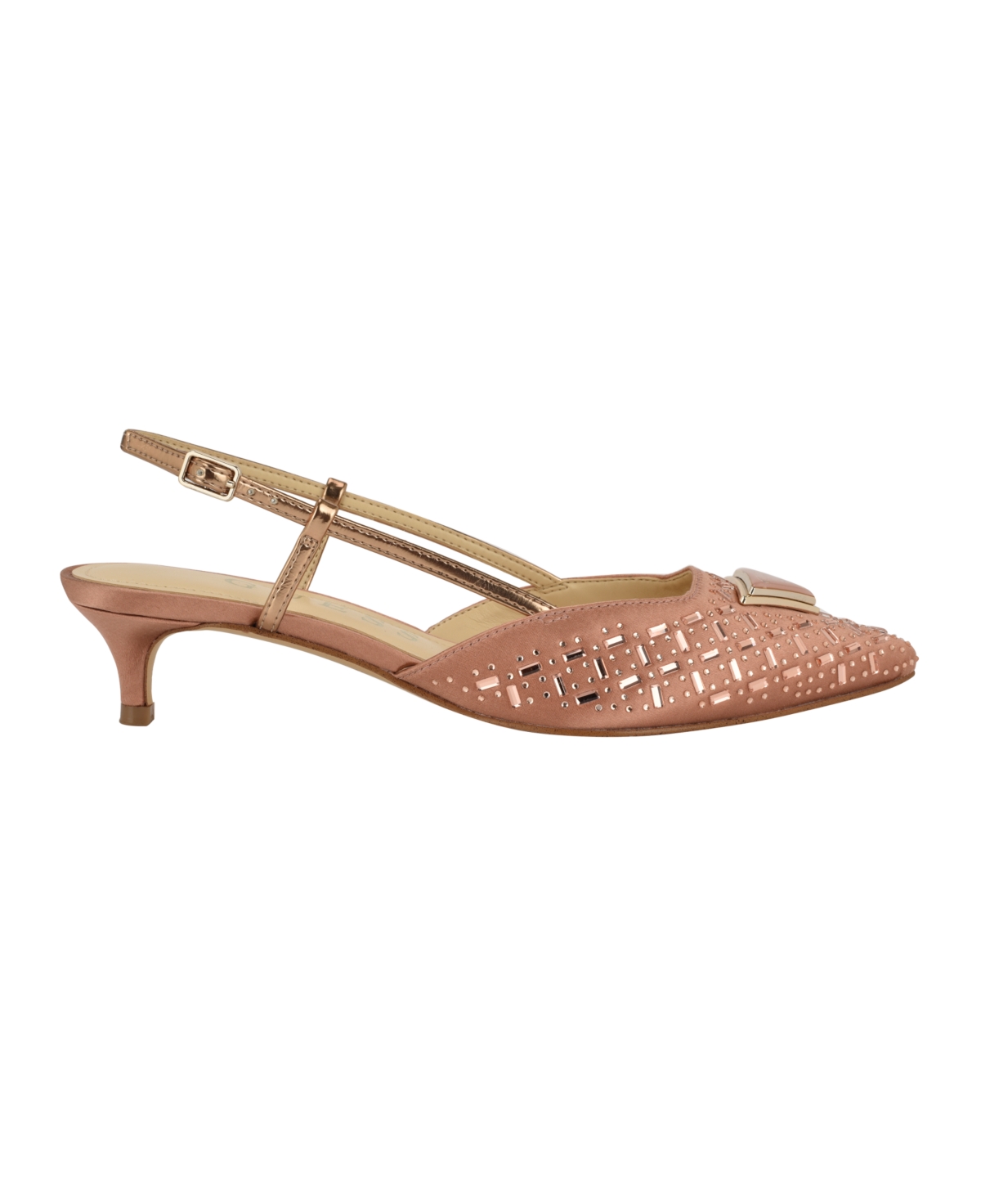 Guess Women's Jessyn Kitten Heel Mules