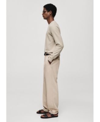Men's Pleated Flowy Pants