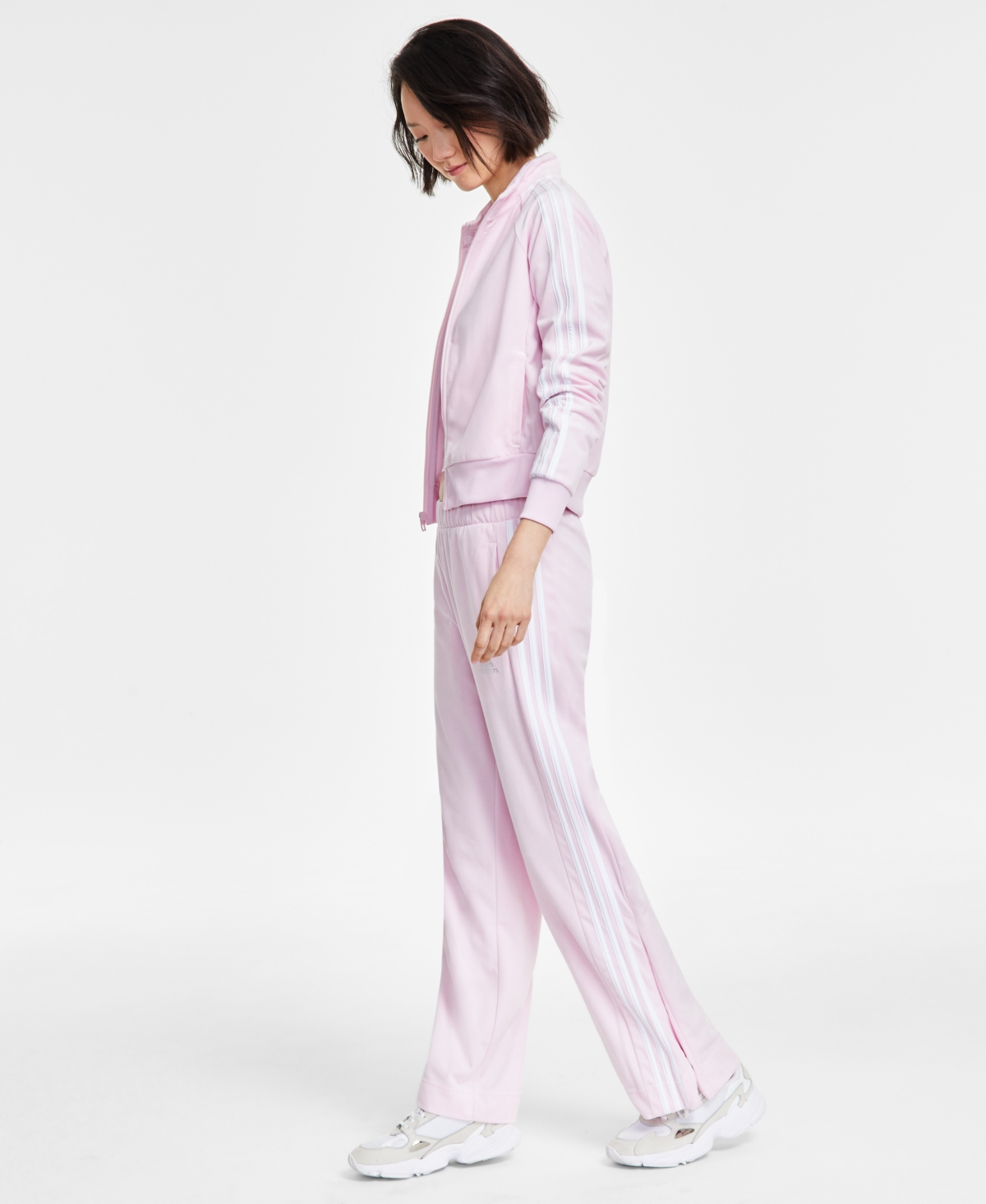 adidas Women's Y2K Glam Velour Wide-Leg Pants