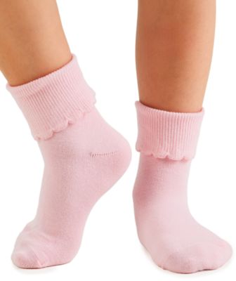 3-Pack Decorative Socks, Little Girls & Big Girls