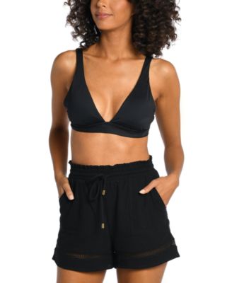 Women's Seaside Cotton Shorts Cover-Up