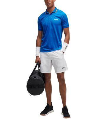 BOSS X Matteo Berrettini Slim-Fit Polo - Macy's