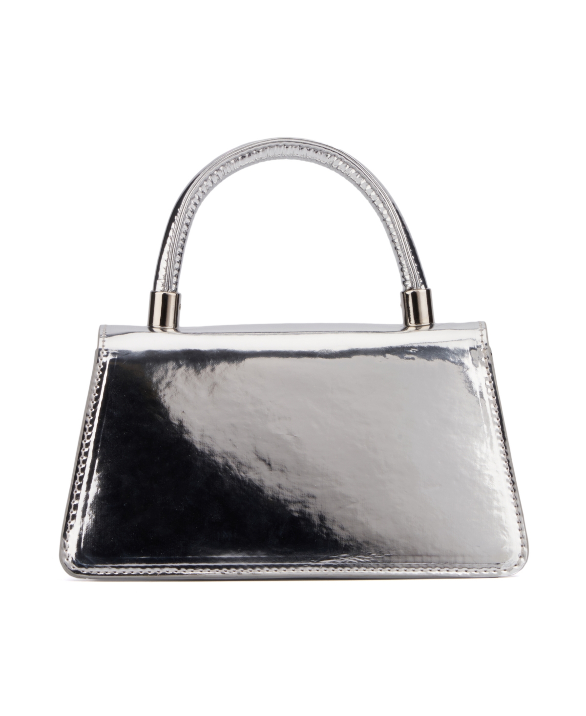 Olivia Miller Anya Crossbody Bag In Silver Metallic