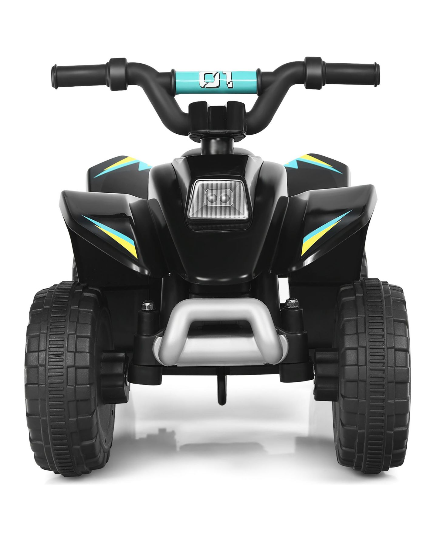 Детская игрушка Costway 6V Electric 4-Wheel Quad Ride-On Toy, 66-lb. Capacity, Ages 3+, цвет: Чёрный — фото 3