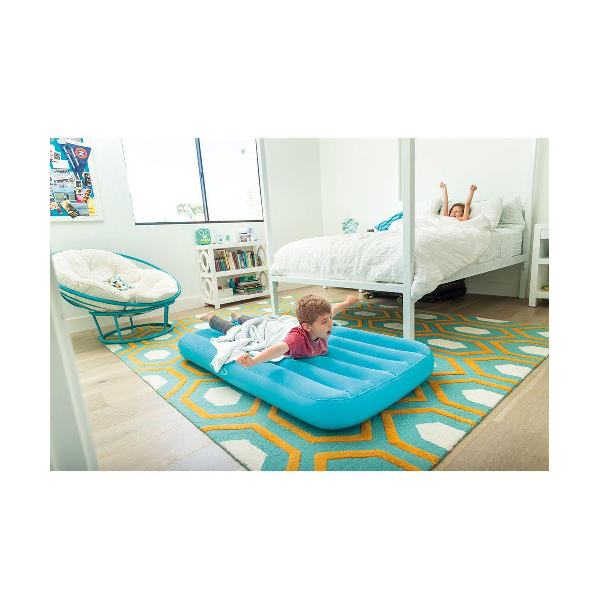 Intex Cozy Kidz Bright & Fun-Colored Inflatable Air Bed w/ Carry Bag (5 Pack)