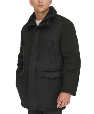 Men's Faux-Shearling Coat