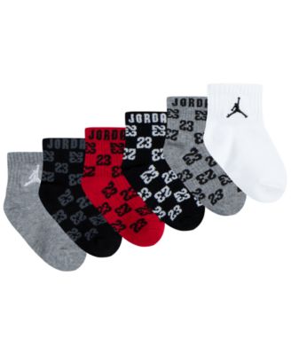 Baby and Toddler Monogram Socks, 6-Pack