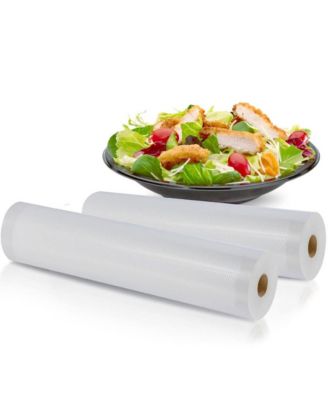 Vacuum Sealer Bags - Universal Air Vac Sealing Bags (2 Rolls, 100  ft. Total Length)
