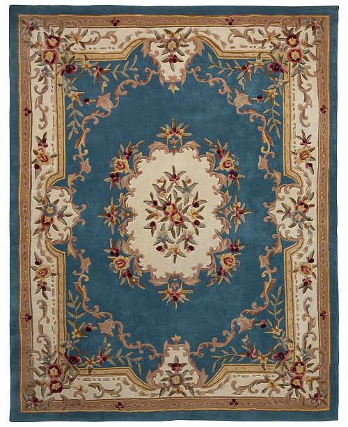 KM Home CLOSEOUT! Majesty Aubusson 2'6" x 8' Runner Rug, Created for
