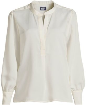 Women's Satin Popover Shirt