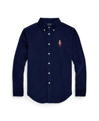 Polo hot Ralph Lauren Bear size XL navy blue $188 Brand New