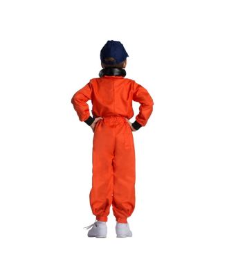 NASA Astronaut Jumpsuit & Cap Costume - Toddlers Girls & Boys