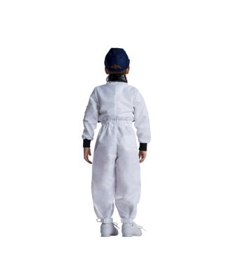 NASA Astronaut Jumpsuit & Cap Costume - Kids Girls & Boys