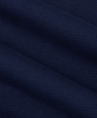 Men's Waffle-Knit Thermal Hoodie 