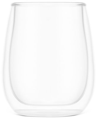 SKAL Double-Walled White Wine Glasses, Set of 2