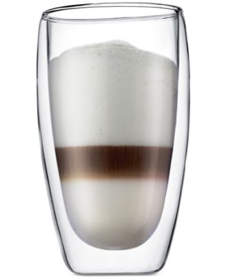 Pavina Double-Walled Glass Tumblers, Set of 2