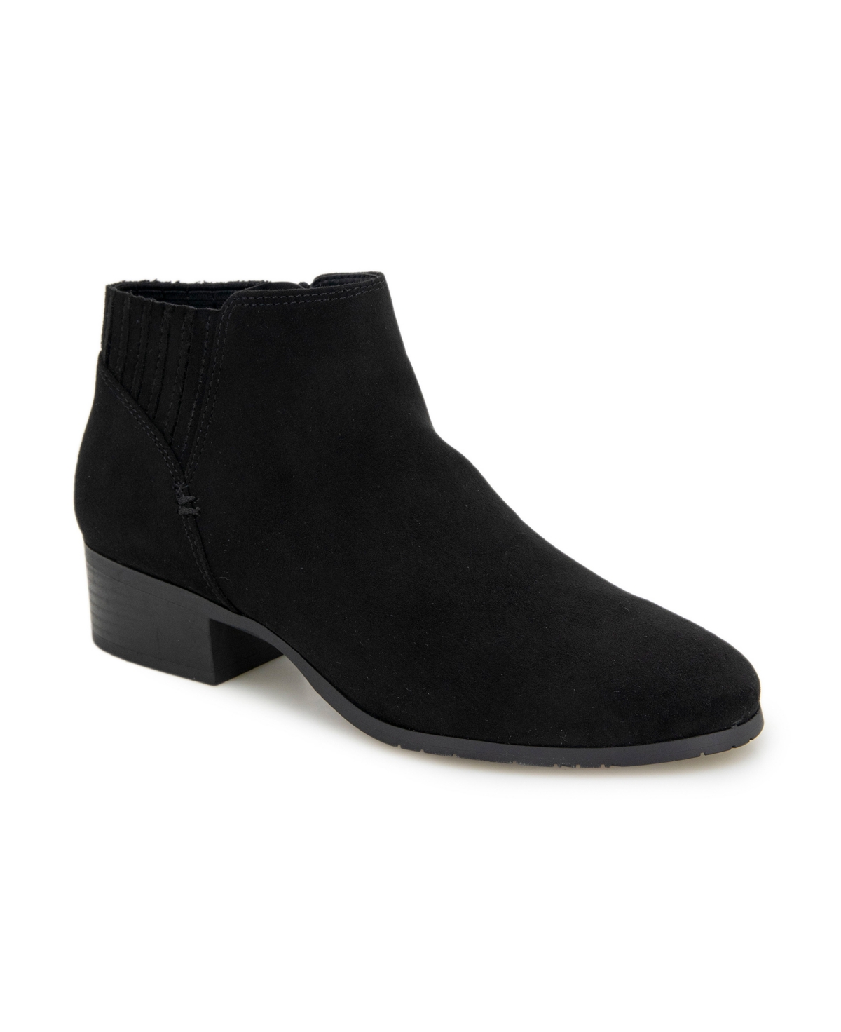 Kenneth Cole Reaction Women's Shea Block Heel Booties In Black