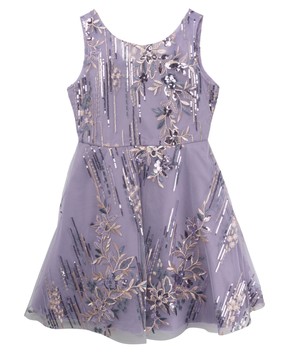 Rare editions purple dress top