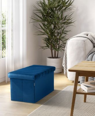 Channel Tufted Storage Trunk
