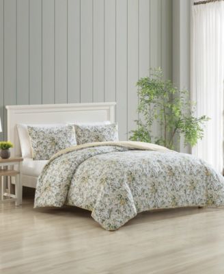 Country Meadow Reversible 3-Pc. Comforter Set, Full/Queen