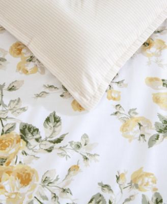 Roses Sateen 2-Pc. Duvet Cover Set, Twin