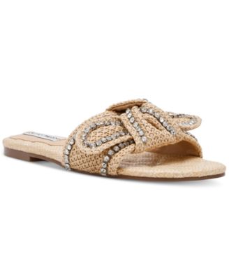 Steve Madden - Women's Misha Bow Slide Sandals