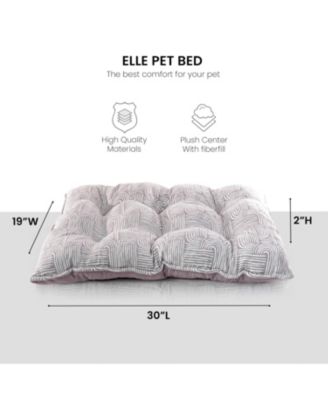 Dream Black Label Leopard Print Crown Dog Bed - Washable Round Cat Bed, Elegant Royal Design Indoor Cuddler Pet Beds for Puppy and Kitten