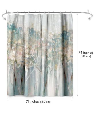 Abstract Shower Curtain by PI Creative Art, 71" x 74"
