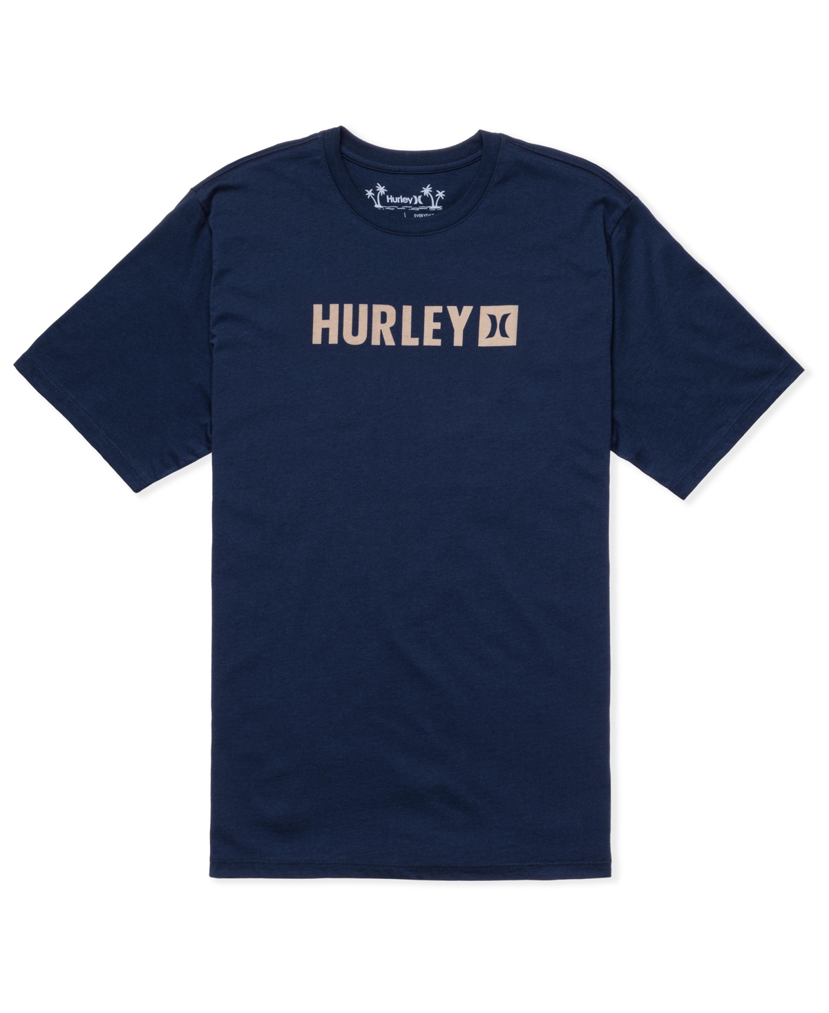 Hurley Men's Everyday The Box Short Sleeve T-shirt In Midnight Aqua