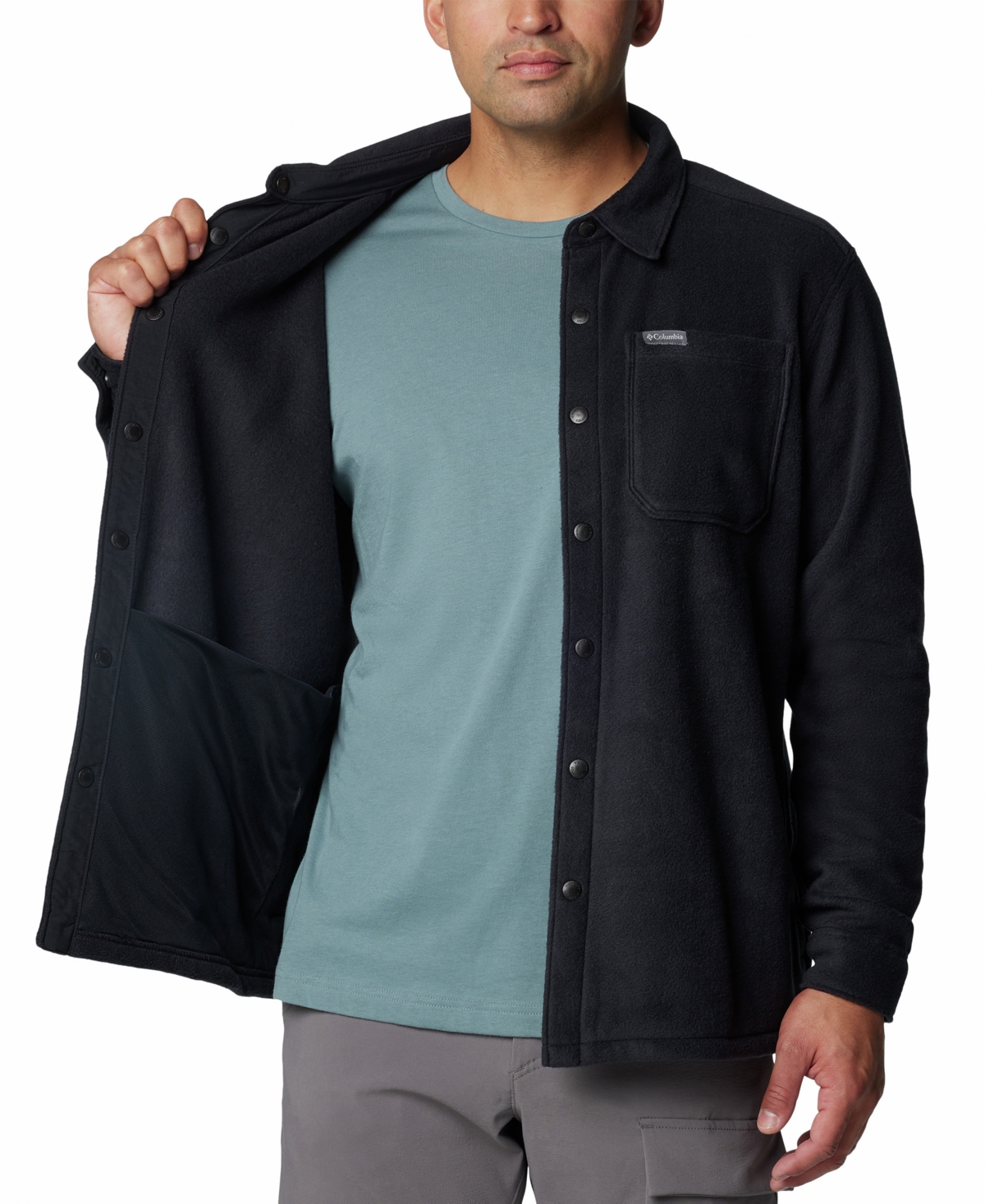 Columbia Men's Columbia Steens Mountain Fleece Shirt Jacket