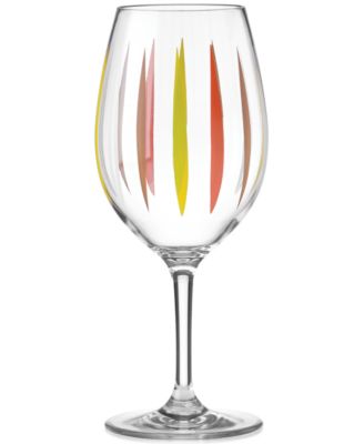Dansk - The Burbs Collection Acrylic Sunflower Stemmed Wine Glass