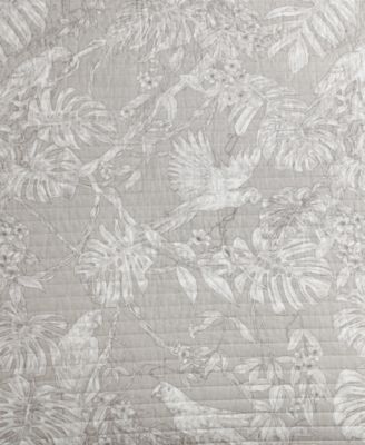 Jungle Toile Reversible 3-Pc. Quilt Set, King