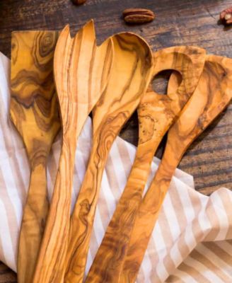 Olive Wood Utensil Set of 5