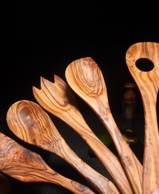 Olive Wood Utensil Set of 5