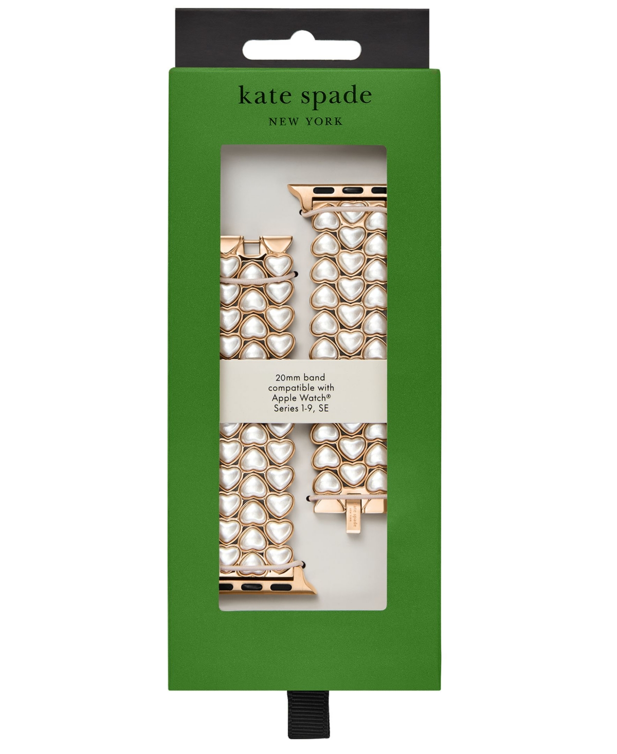 Kate Spade New York Women's Stainless Steel Rose Gold-Tone Band for Apple Watch, 38/40/41mm and 42/44/45/49mm