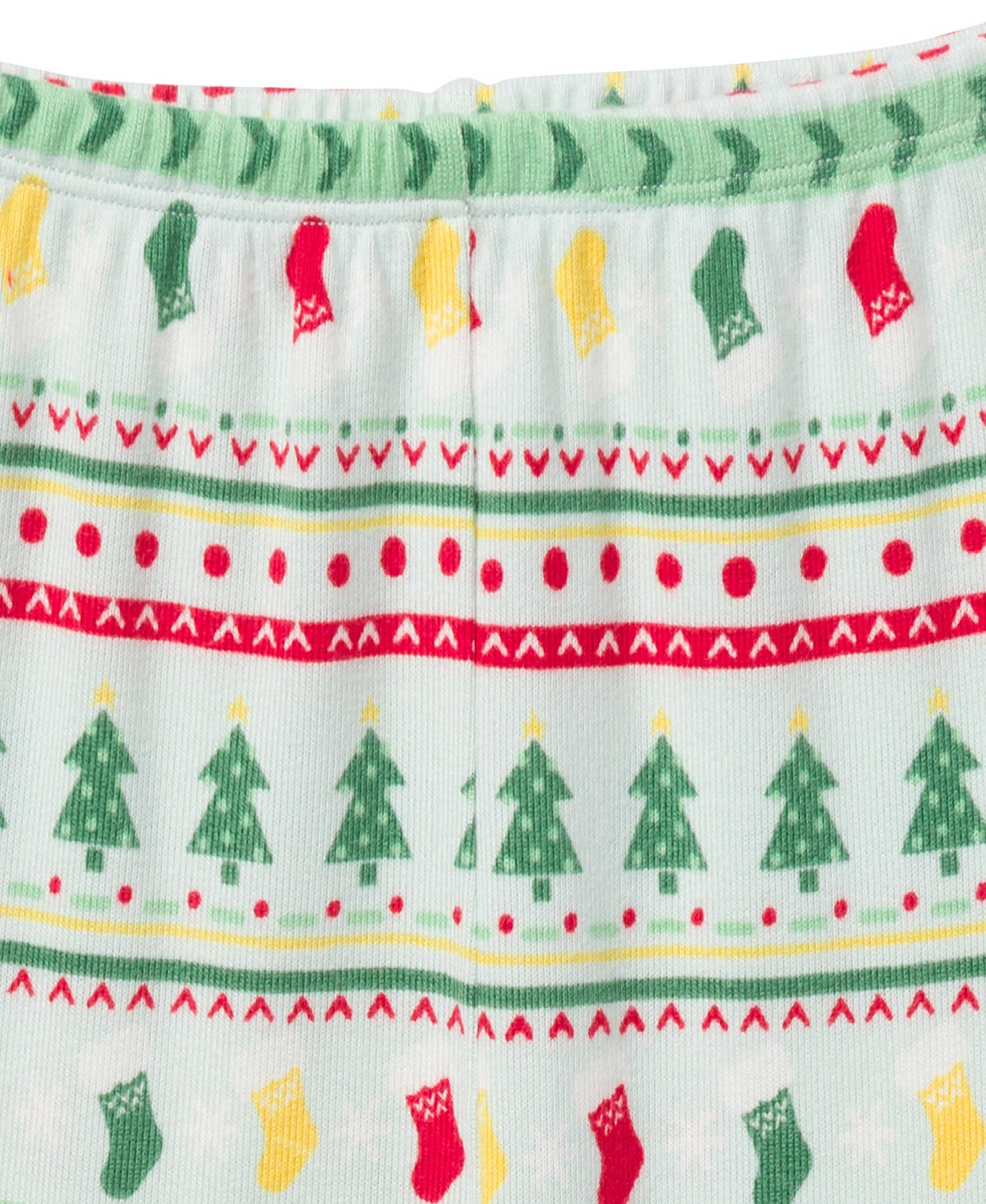 Holiday Family Pajamas Little and Big Kid Neutral Two Piece Pajamas