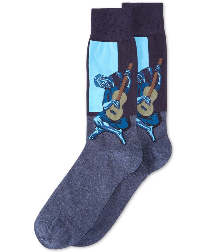 Hot Sox - Old Guitarist Crew Socks