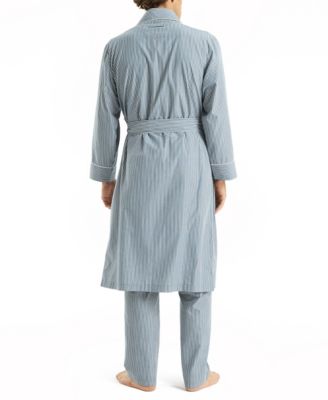Men's Crafted Striped Robe