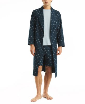 Men's Crafted Printed Robe