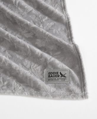 Carved Ultra Soft Plush Throw, 70" X 50"