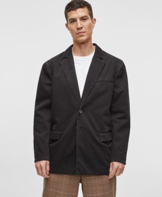 Men's Caray Denim Blazer, Exclusively at Macy's