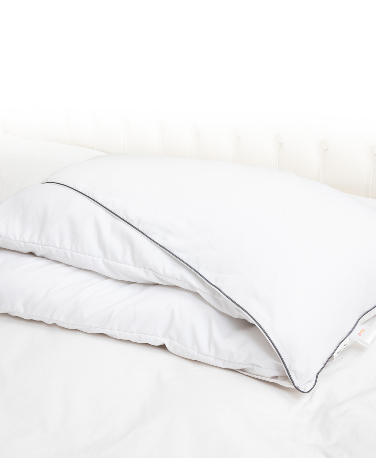 Cheer Collection Adjustable Layer Soft 2-pack Pillows, Standard/queen In White