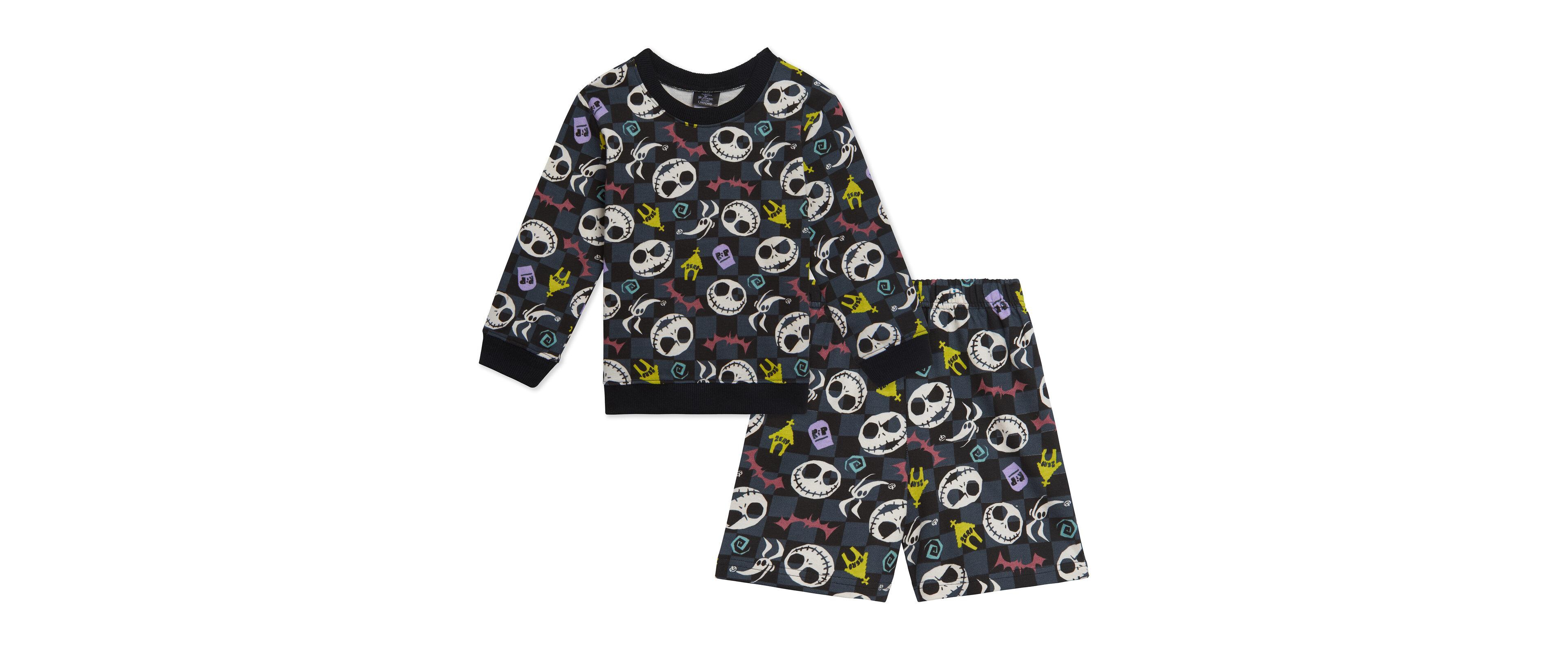 Nightmare Before Christmas Toddler Boys Disney Mickey Mouse French Terry Sweatshirt and Shorts