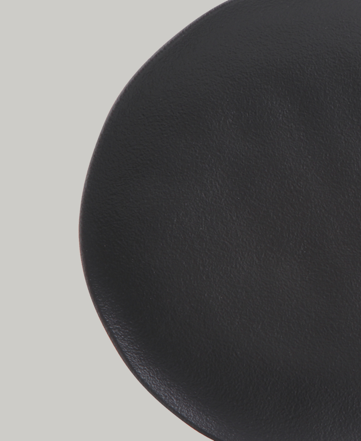 Porto Brasil Stoneware Dinner Plates, Set Of 6 In Matte Black