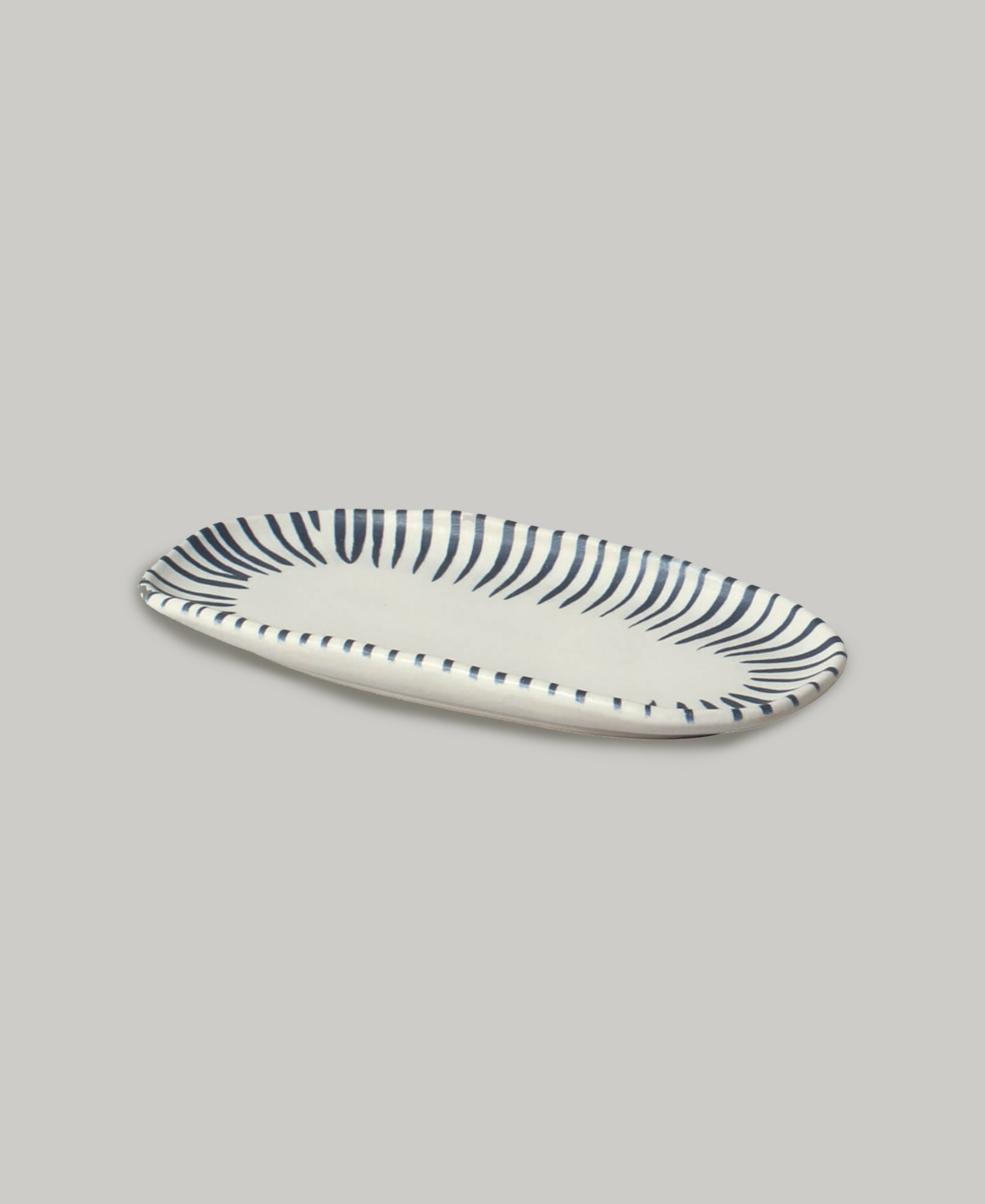 Porto Brasil Elemento Medium Shallow Oval Platters, Set Of 4
