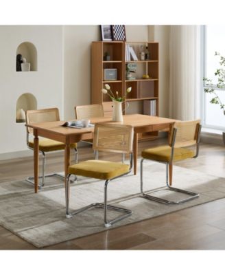 Set of 2 Mid-Century Modern Dining Chairs Stylish and Timeless Seating for Your Dining Room